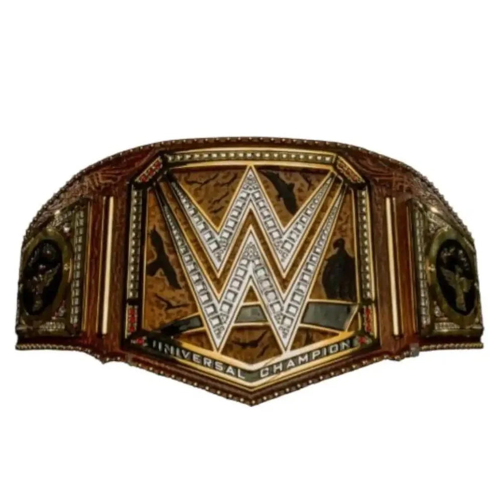 Bray Wyatt WWE Custom Championship Belt – Rose Gold Leather Strap