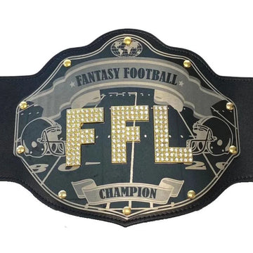 Custom Championship Belt for Fantasy Football - Perfect for Your League Winner