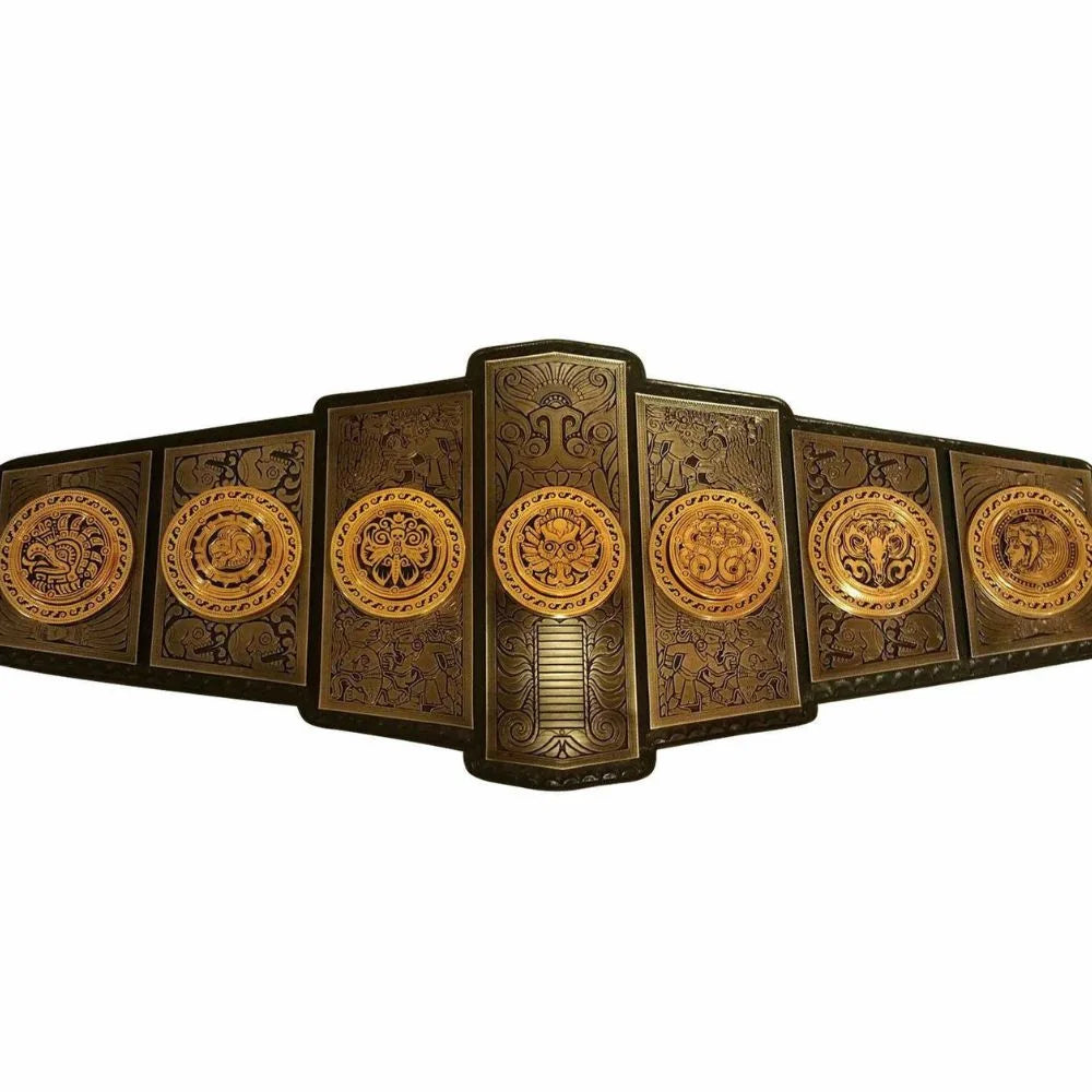 Lucha Underground Championship Belt - Gold Hue Edition