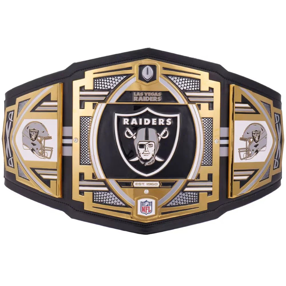 Las Vegas Raiders WWE Legacy Title Belt