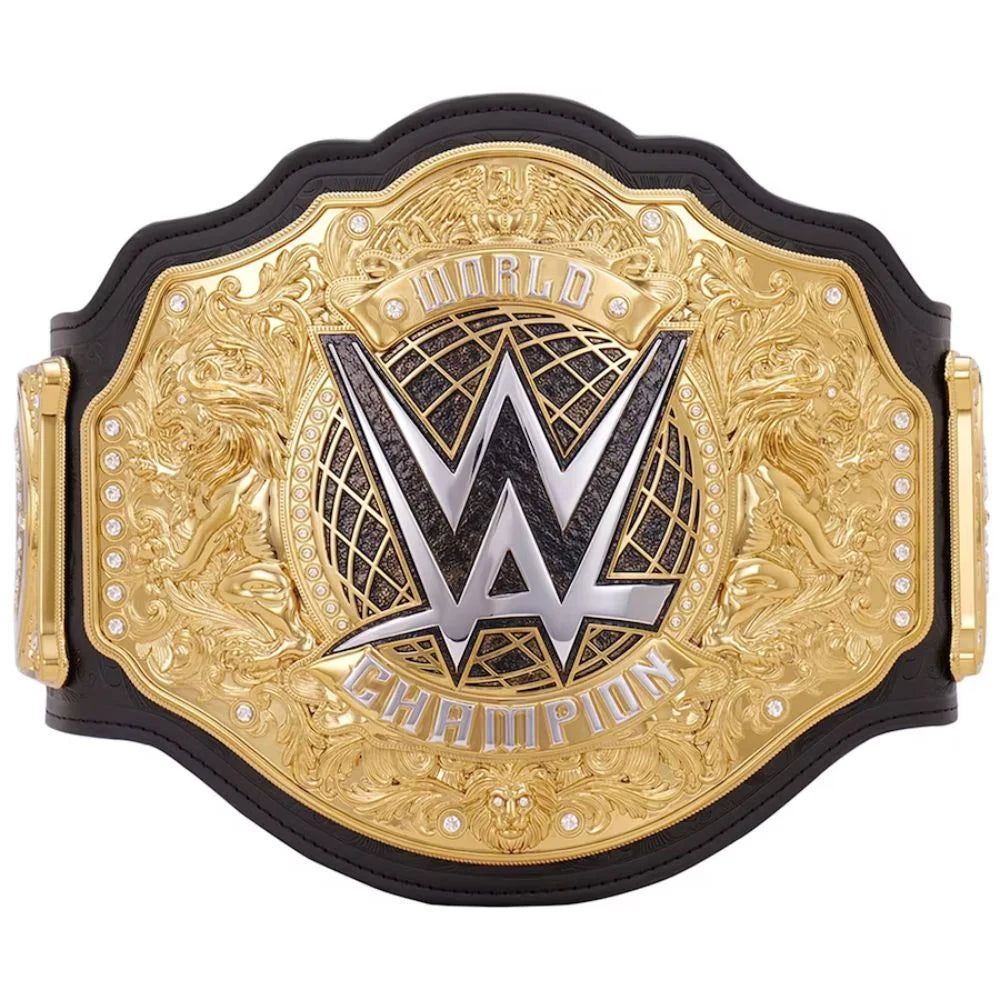 WWE World Heavyweight Championship Belt - New Gold Edition