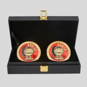 WWE Bayley Side Plates – Metal WWE Belt Panels