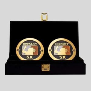 WWE Booker T Side Plates – 5X Champion Belt Panels