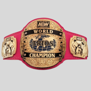 AEW Scissoring Trios Championship Belt