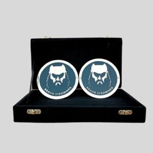 Braun Strowman Side Plates – Custom Brass Belt Plates