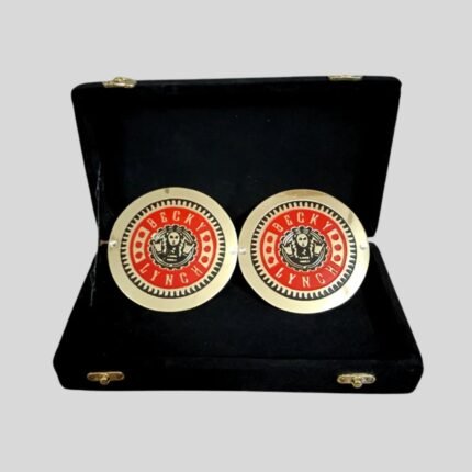 Becky Lynch Side Plates WWE Championship Title Box Set